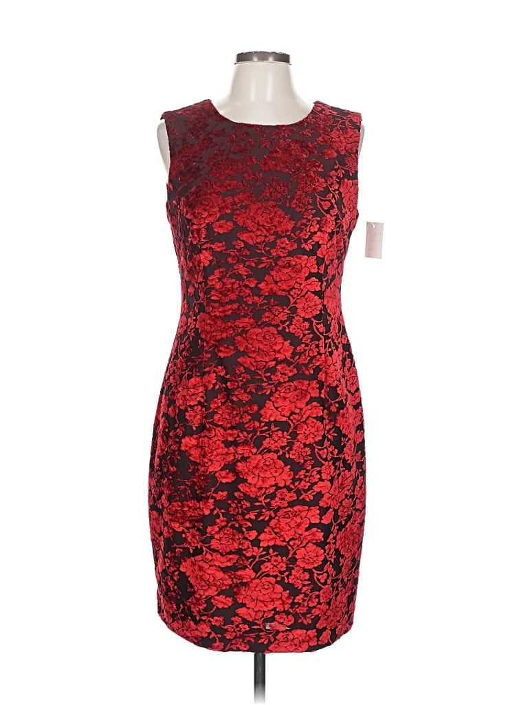 Danny & Nicole Cocktail Dress In Red
