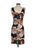 Bar III Floral Brown Cocktail Dress Size S - photo 2