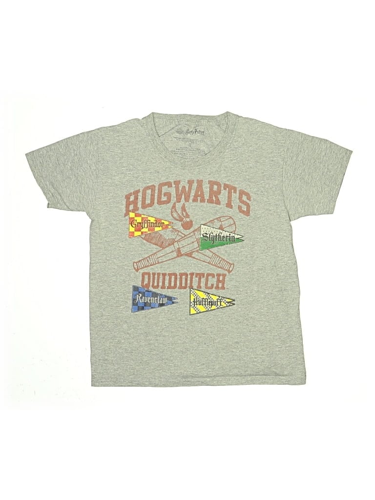 Pre-owned Harry Potter Kids' Short Sleeve T-shirt In Gray