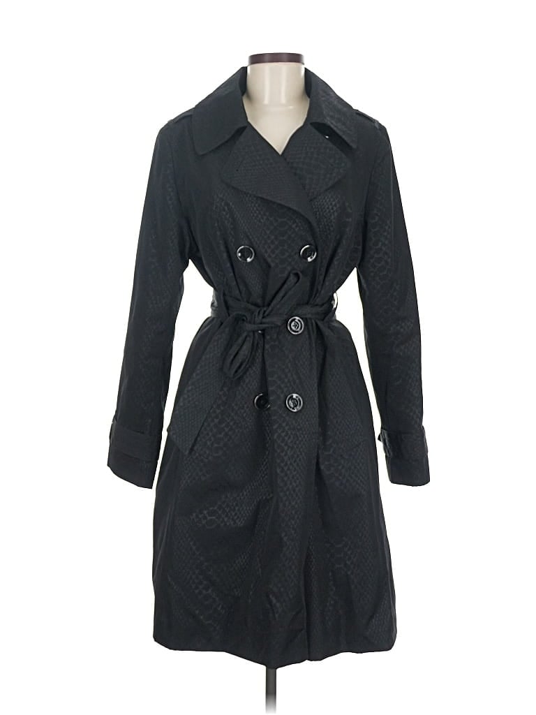 Pre-owned London Fog Trenchcoat In Black