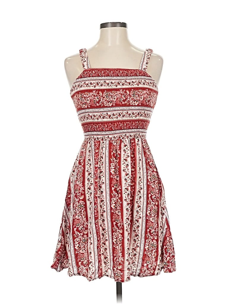 Pre-owned Japna Casual Dress In Red