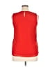 DKNY 100% Polyester Red Sleeveless T-Shirt Size S (estimated) - photo 2