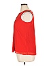 DKNY 100% Polyester Red Sleeveless T-Shirt Size S (estimated) - photo 5