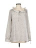 Banana Republic 100% Polyester Silver Long Sleeve Blouse Size M - photo 1