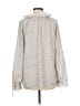 Banana Republic 100% Polyester Silver Long Sleeve Blouse Size M - photo 2