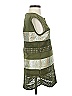 J.Crew Collection 100% Metallic Green Sleeveless Blouse Size 0 - photo 4