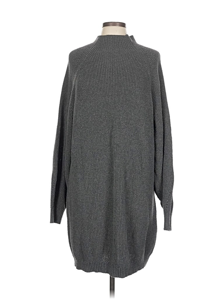 Pre-owned Unbranded Casual Dress In Gray