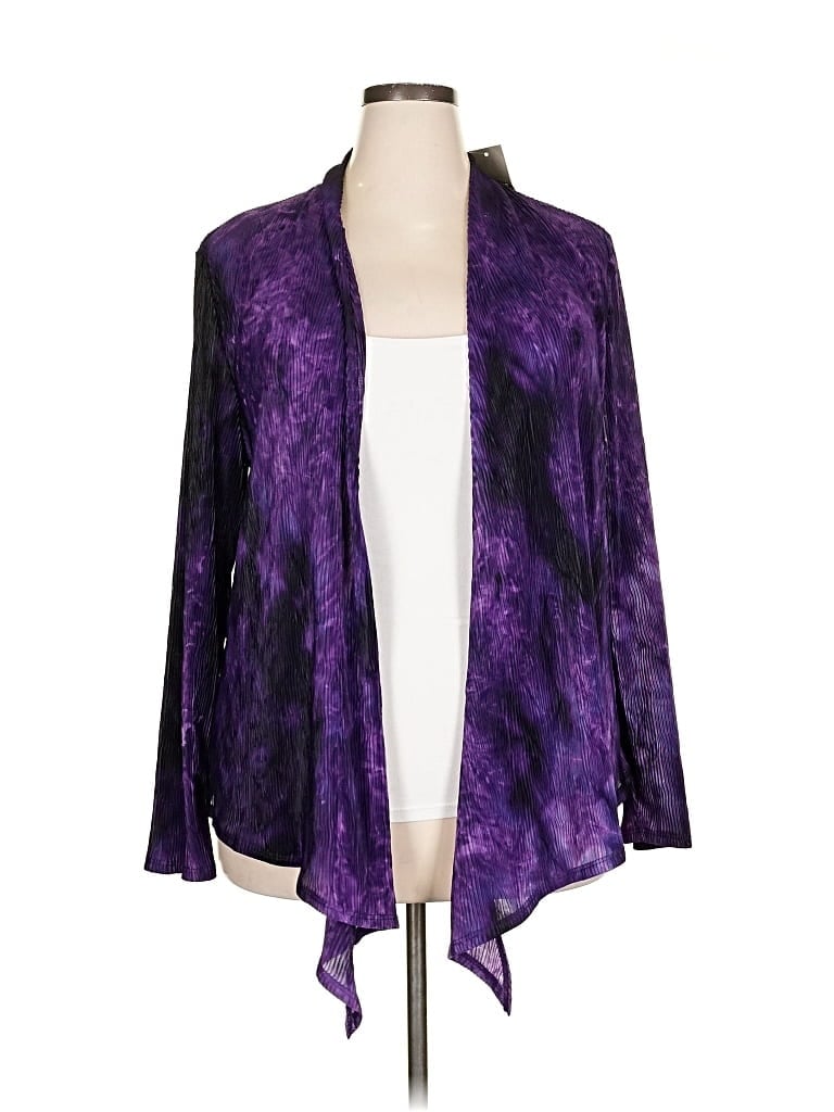 Travelers By Chico's Blazer Jacket In Purple