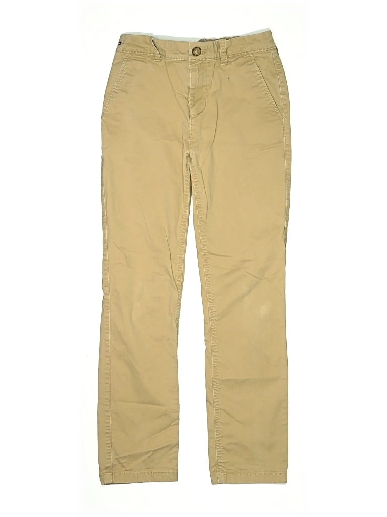 Pre-owned Tommy Hilfiger Kids' Khaki Pant In Brown
