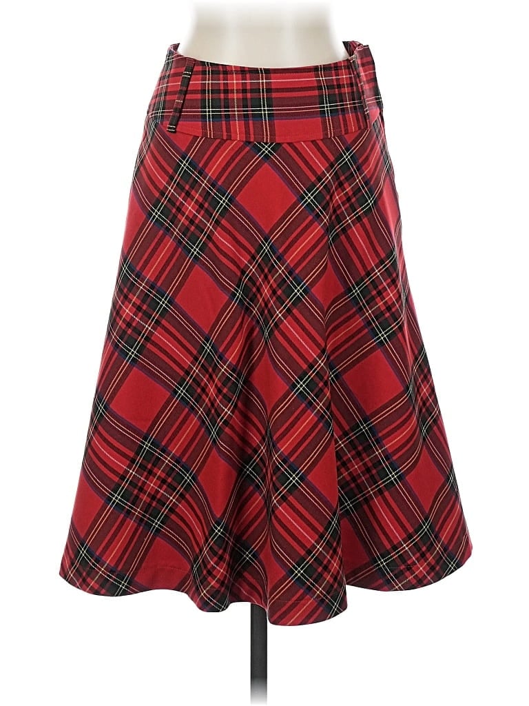 Pre-owned H&m Formal Skirt In Red