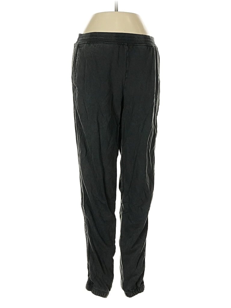 Pre-owned Aerie Track Pants In Black
