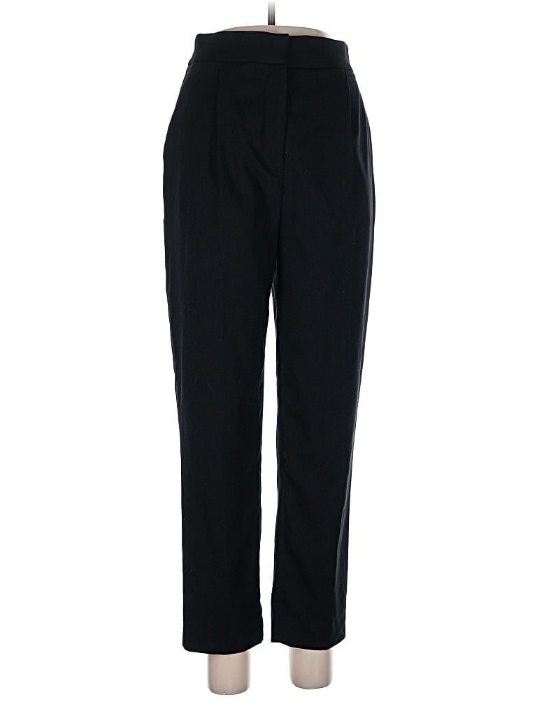 Pre-owned H&m Casual Pants In Black