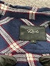 Rails 100% Rayon Plaid Blue Long Sleeve Button-Down Shirt Size S - photo 7
