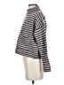 Madewell Stripes Gray Wool Pullover Sweater Size XXS - photo 5