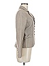 Rebecca Taylor Tweed Gray Wool Blazer Size 8 - photo 4