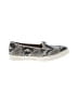 Clarks Animal Print Gray Tan Flats Size 8 1/2 - photo 1