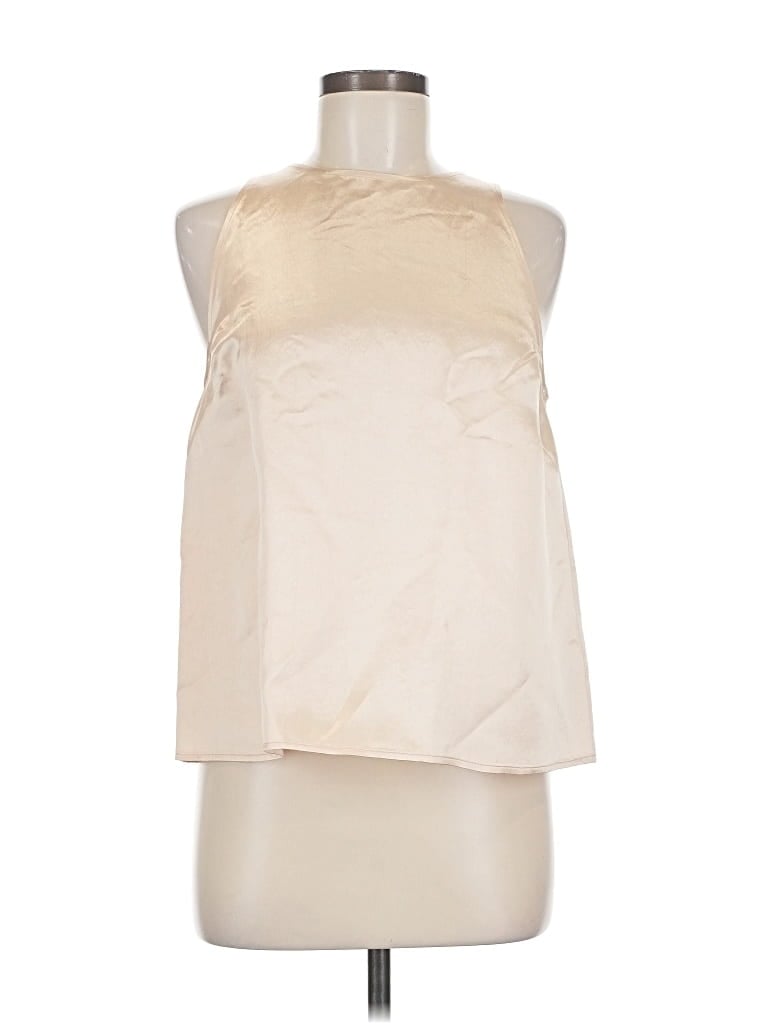 Pre-owned Arket Sleeveless Blouse In White