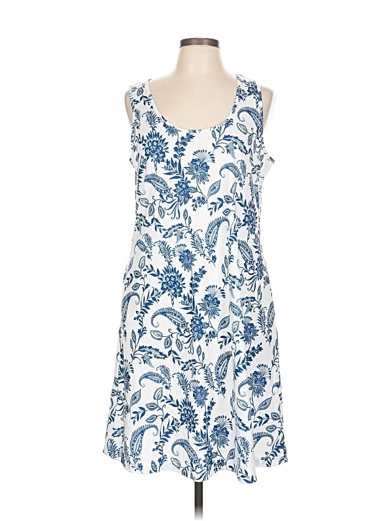 Assorted Brands Casual Dress In Blue