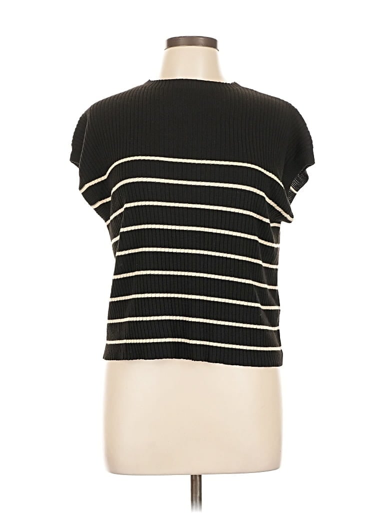 Pre-owned Unbranded Cardigan Sweater In Black