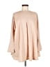 Unbranded Tan Long Sleeve Blouse Size L - photo 1