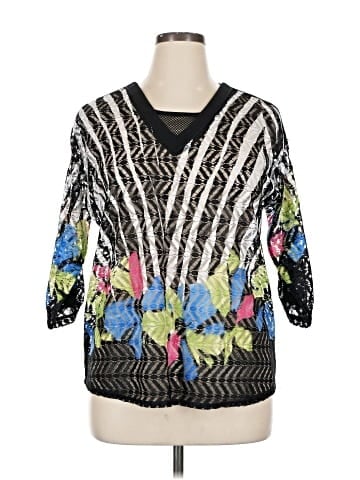 Picadilly Fashions 3/4 Sleeve Blouse (view 1)