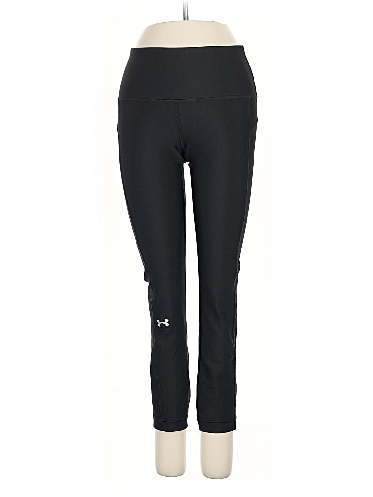 Pre-owned Under Armour Active Pants In Black