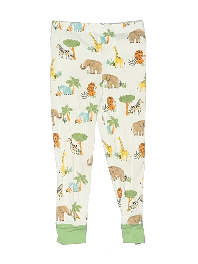 Pre-owned Little Me Kids' Casual Pants In White