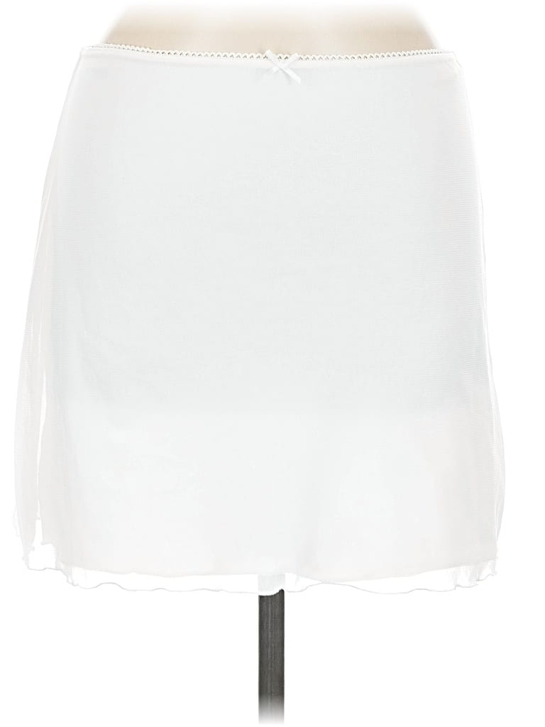 Pre-owned Brandy Melville Casual Skirt In White