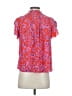 Caballero 100% Viscose Pink Short Sleeve Blouse Size XS - photo 2