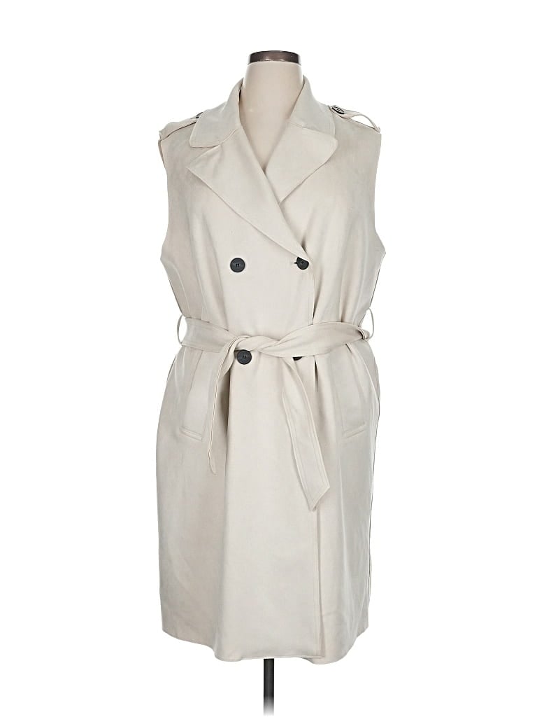 Pre-owned Zara Trf Casual Dress In White