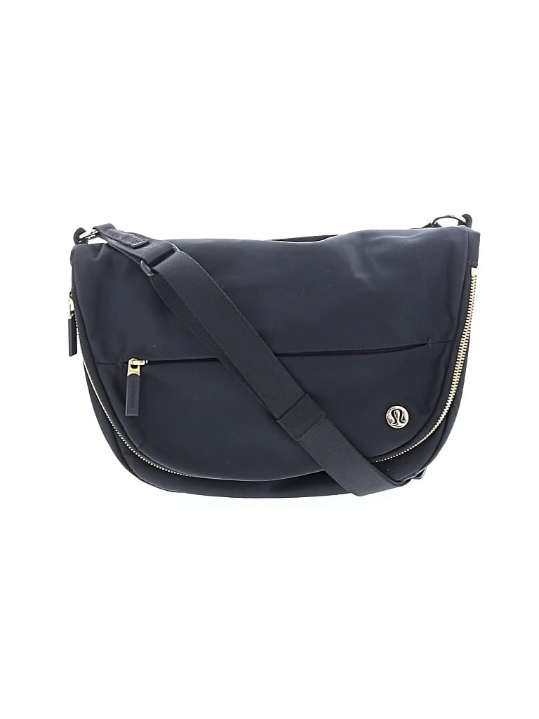 Pre-owned Lululemon Athletica Crossbody Bag In Black