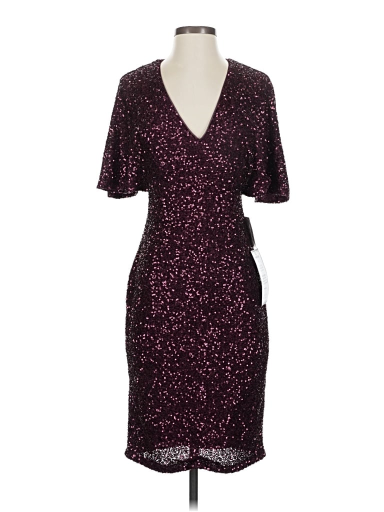 Taylor Cocktail Dress In Burgundy