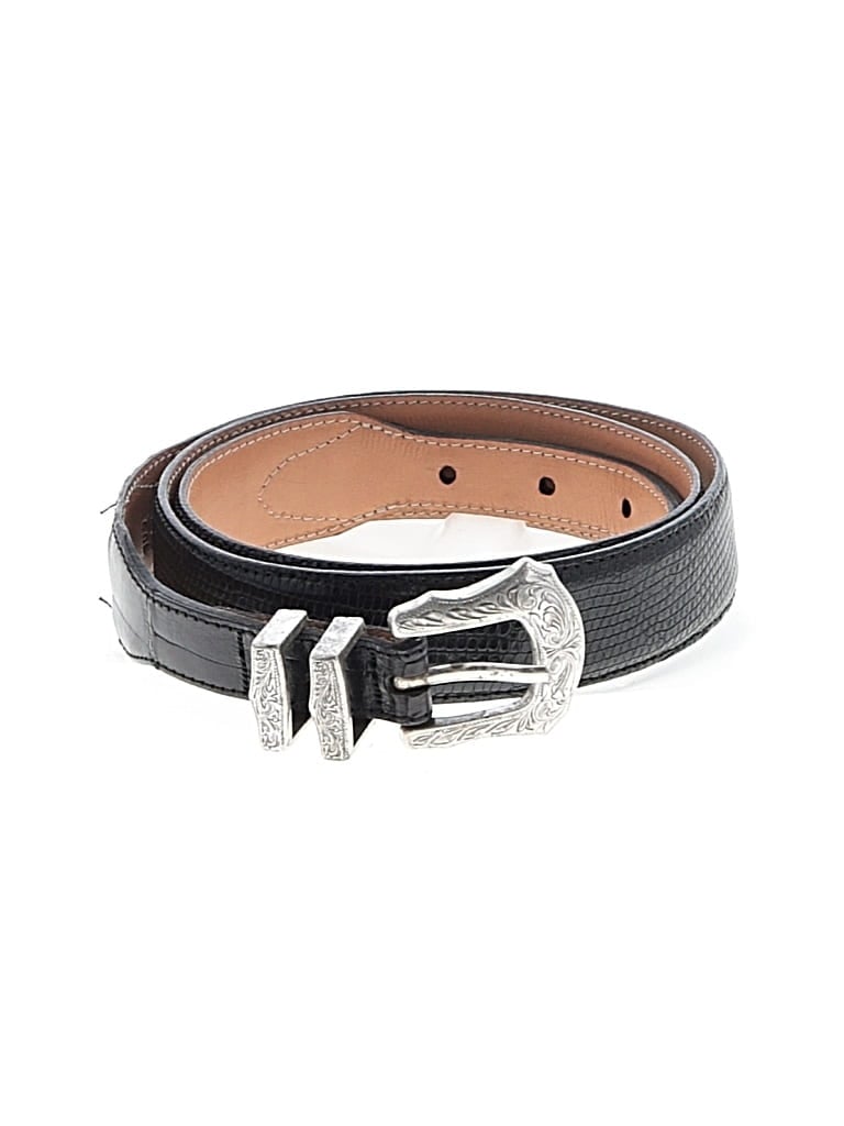 Pre-owned Martin Dingman Belt In Black