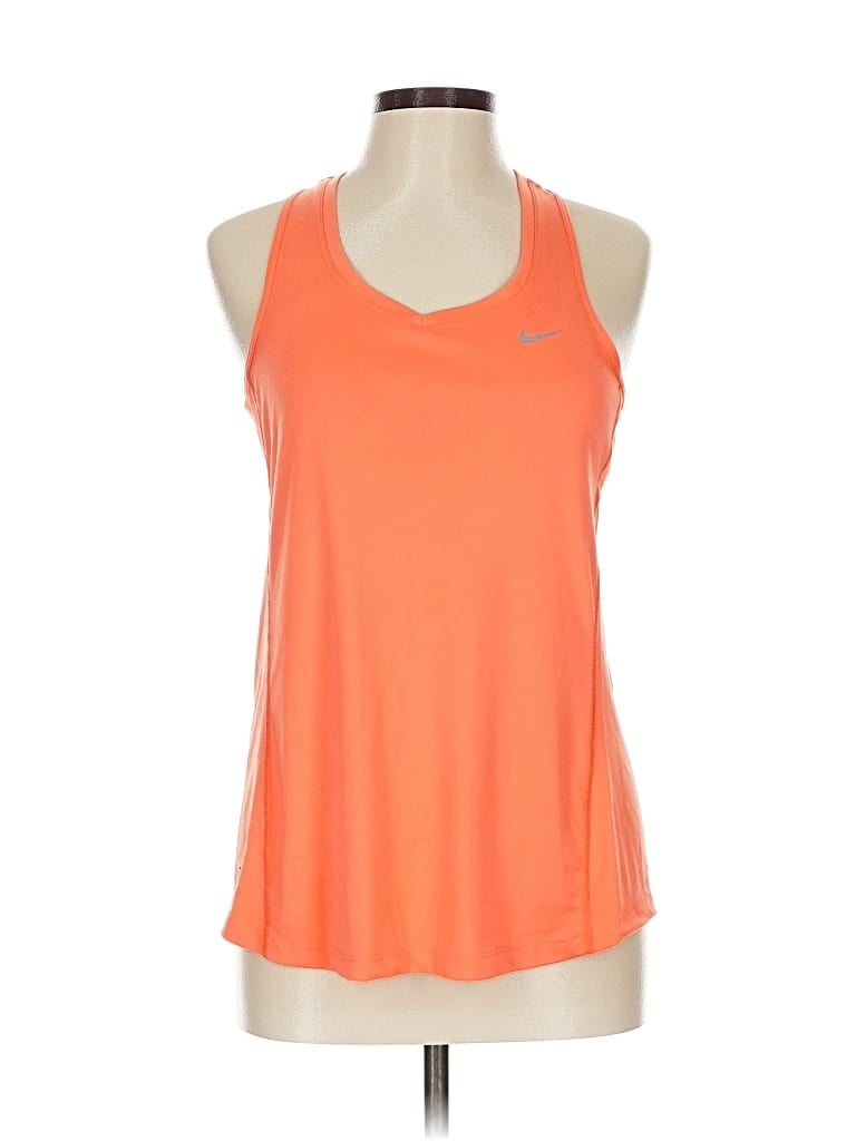 Pre-owned Nike Active Tank Top In Orange