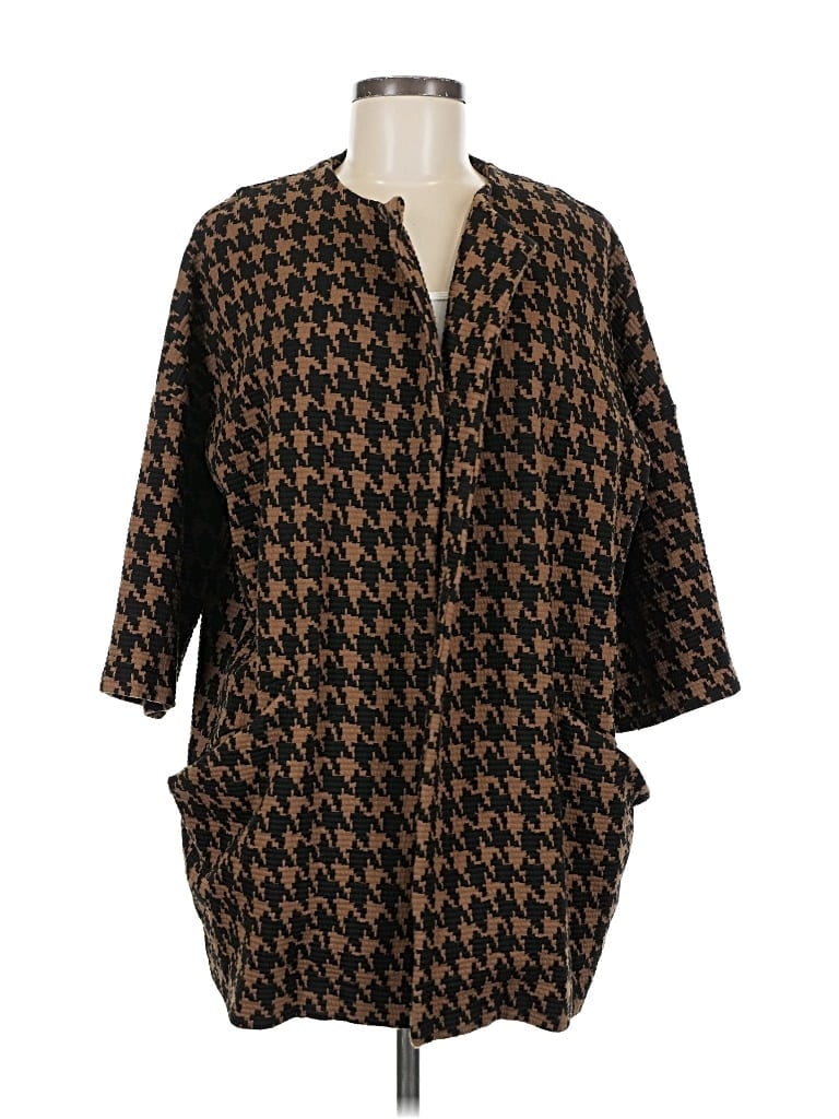 Pre-owned Forever 21 Poncho In Brown