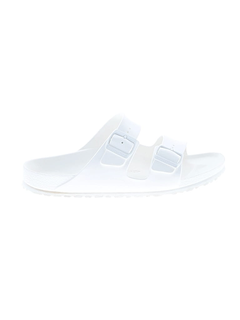 Pre-owned Birkenstock Sandals In White
