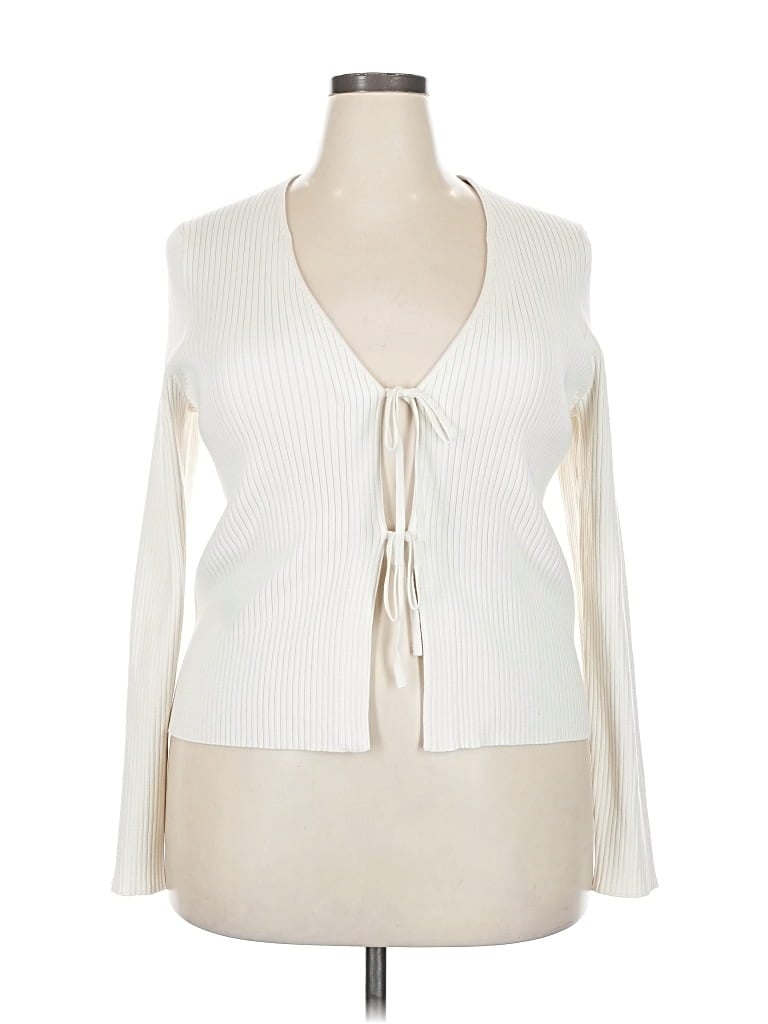 Madewell Cardigan Sweater In White