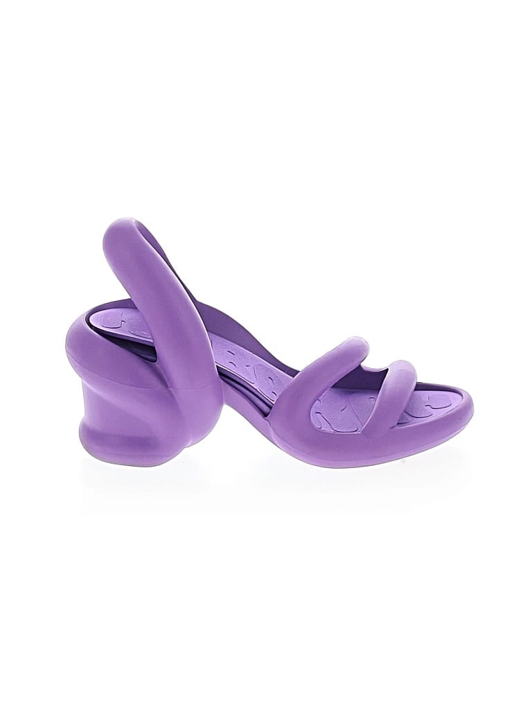 Pre-owned Camper Heels In Purple