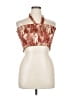 Fashion Nova 100% Polyester Brown Tank Top Size 1X - photo 1