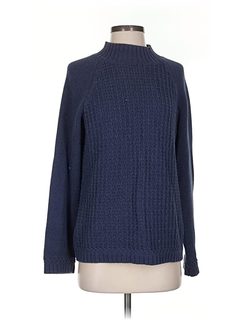 Pre-owned Tommy Bahama Turtleneck Sweater In Blue