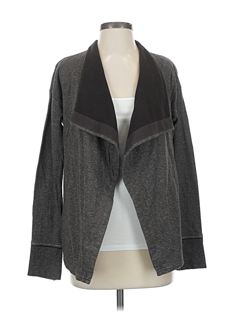 Pre-owned Eddie Bauer Kimono In Gray