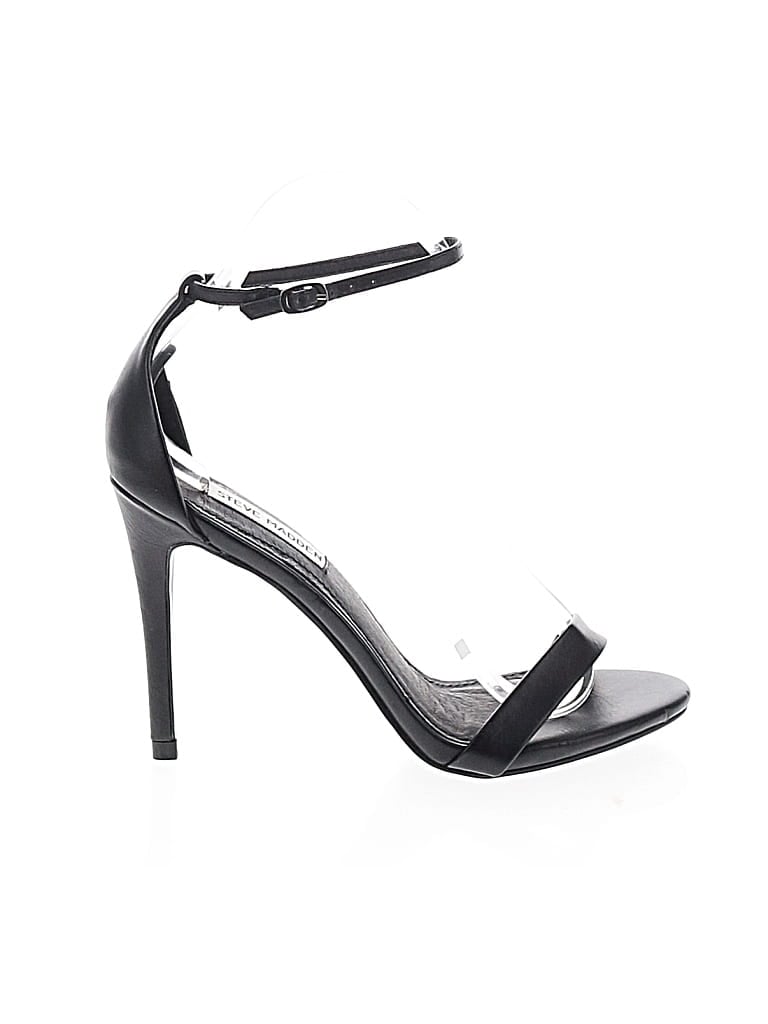 Pre-owned Steve Madden Heels In Black