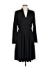 Catherine Malandrino Solid Black Casual Dress Size 8 - photo 1