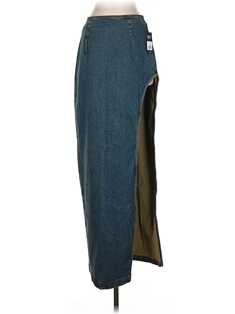 Afrm Denim Skirt In Blue