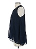 Zara Basic Blue Sleeveless Blouse Size S - photo 5