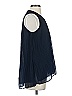 Zara Basic Blue Sleeveless Blouse Size S - photo 4
