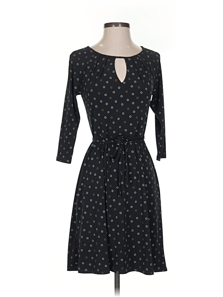 Pre-owned Ann Taylor Factory Casual Dress In Black
