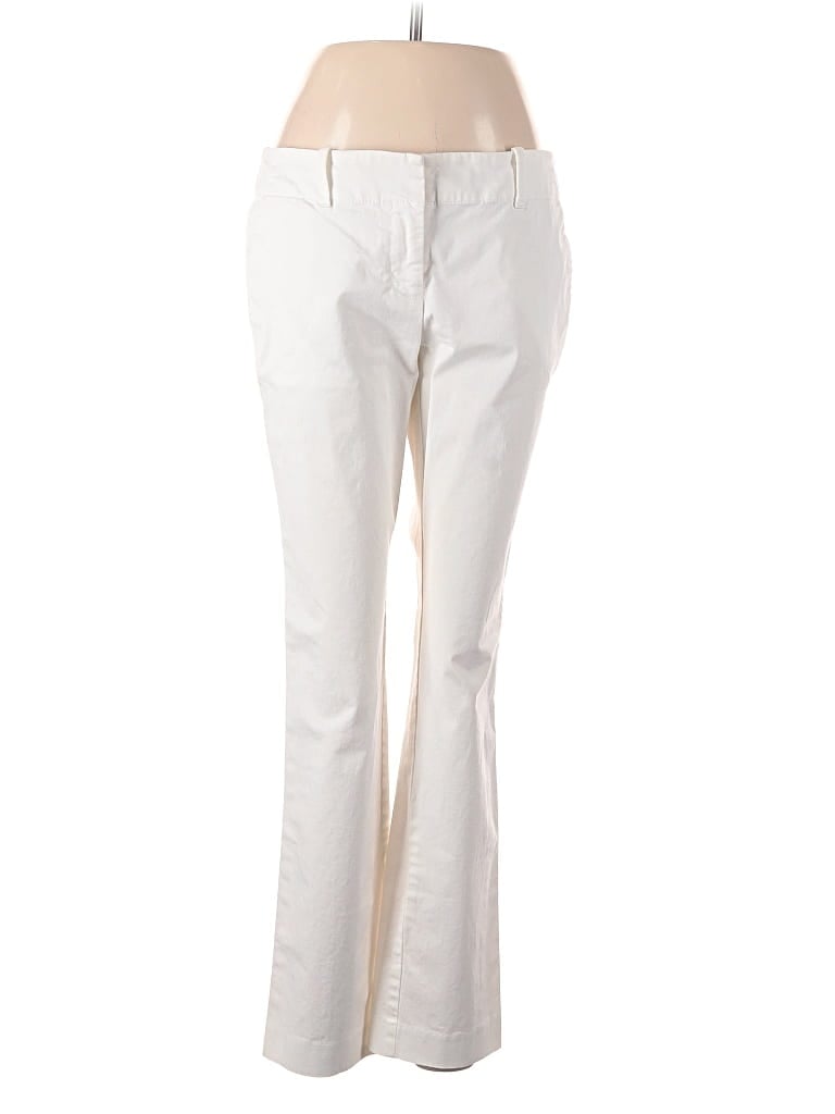Pre-owned Ann Taylor Dress Pants In White