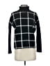By Anthropologie Plaid Black Turtleneck Sweater Size XS - photo 1