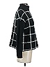 By Anthropologie Plaid Black Turtleneck Sweater Size XS - photo 4
